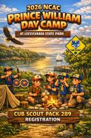 2026 NCAC Prince William Day Camp (Scout Registration)